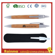 Hochwertiger Bambus-Kugelschreiber für Werbegeschenk